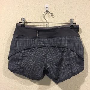 lululemon athletica Shorts - Lululemon two toned gray speed athletic shorts lululemon athletica Shorts - Lululemon two toned gray speed athletic shorts